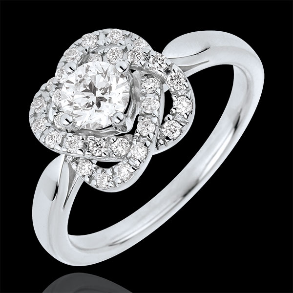 Solitaire Ring Eclosion - Carat's Rose