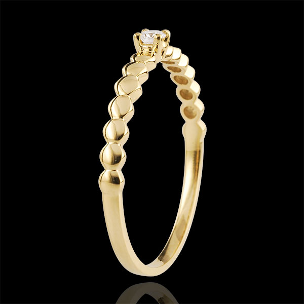 Solitaire Ring Golden Sweet - Yellow Gold