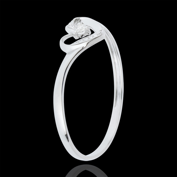 Solitaire Ring Loving heart