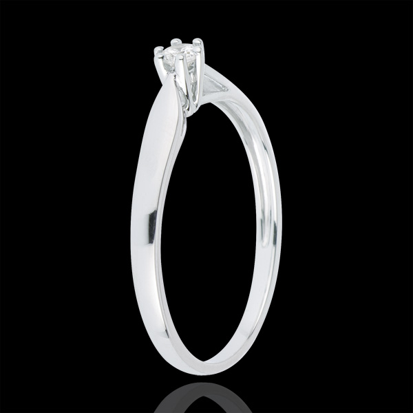 Solitaire Ring Sprig 6 prong diamond