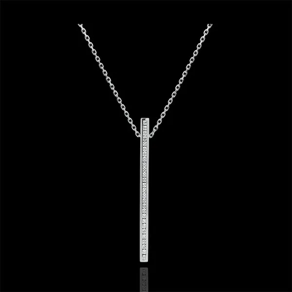Collier Sternbilder - Himmelskörper - Weißgold und Diamanten - 18 Karat