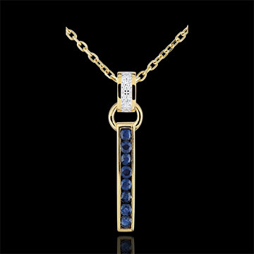 Hanger Shalima - 9 karaat geelgoud