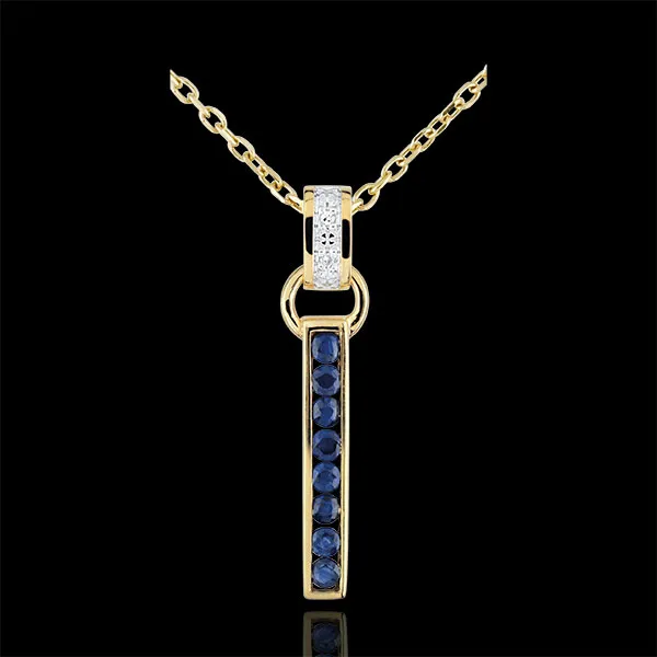 Hanger Shalima - 9 karaat geelgoud