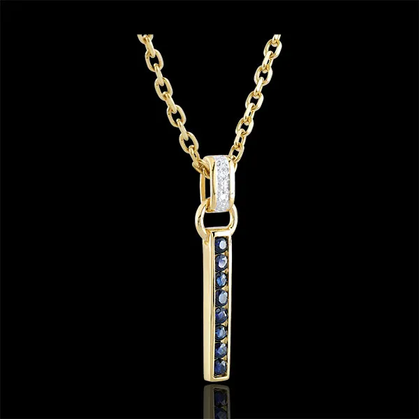 Hanger Shalima - 9 karaat geelgoud