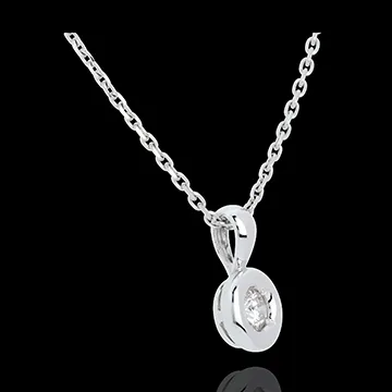 Anhänger Kelch in Weissgold - 0.23 Karat