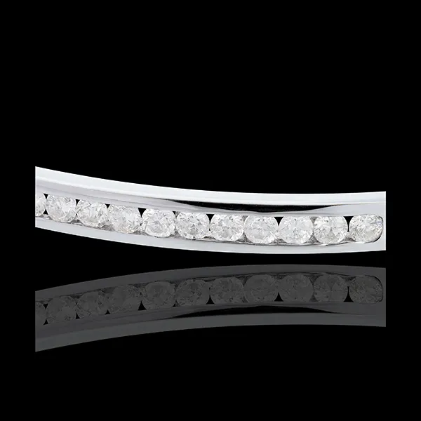 Diamantarmreif Barett in Weissgold - 0.75 Karat - 25 Diamanten