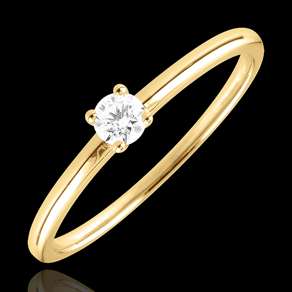 Solitär Ring Oui