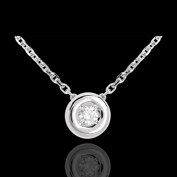 Collier Kelch in Weissgold