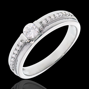 Solitärring Schicksal - Eugenie - Diamant 0.22 Karat