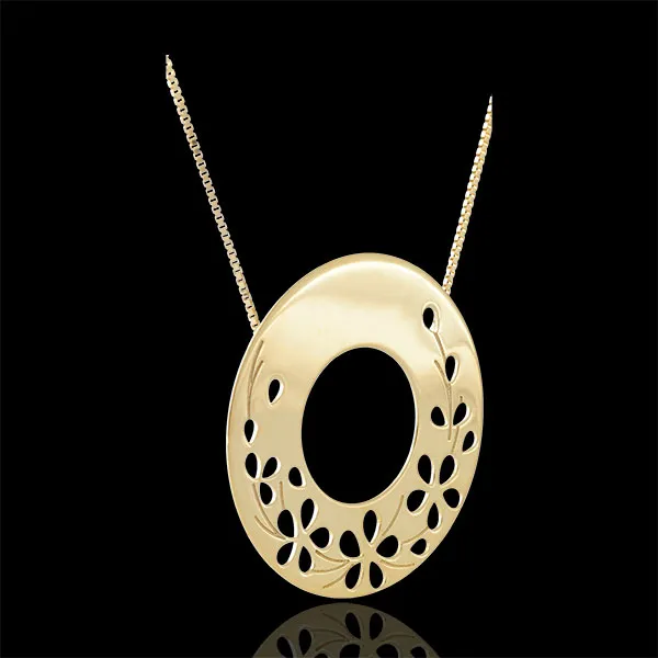 Collier Ein Hauch von Frühling - Gelbgold