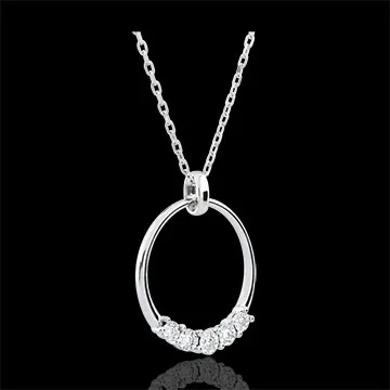 Collier Eternita - 5 Diamanten