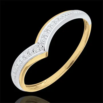 Ring preziöser Goldflügel