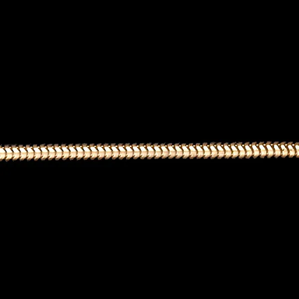 Schlangenkette Gelbgold 40 cm