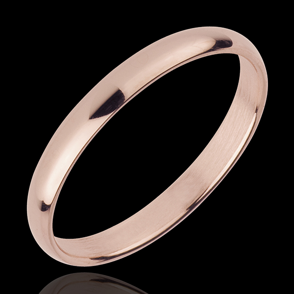 Wedding Ring Pink gold - 18 carat