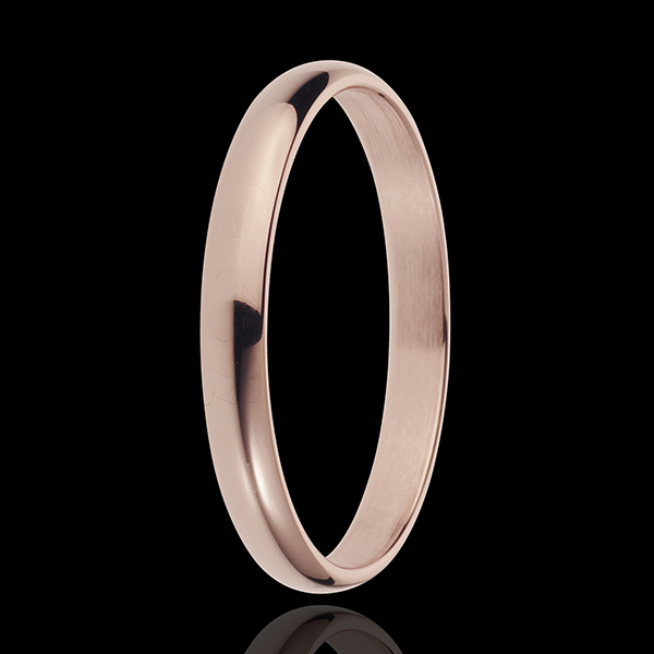 Wedding Ring Pink gold - 18 carat