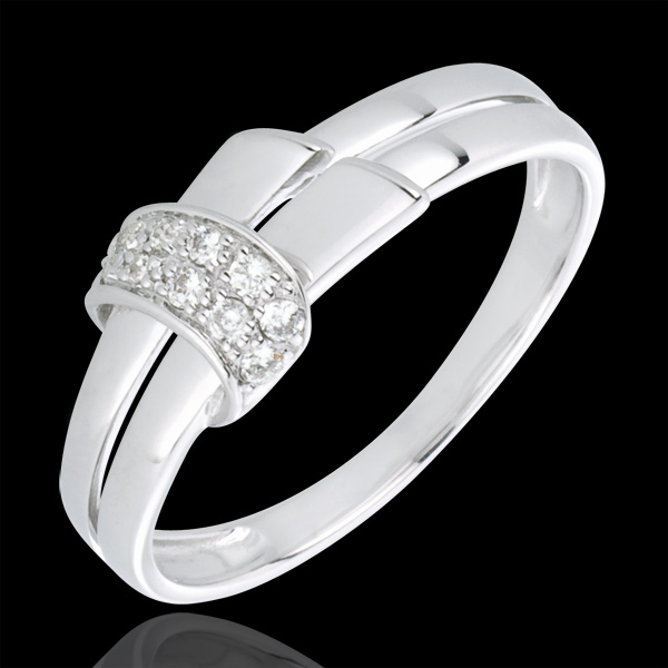 White Gold and Diamond Desira Ring