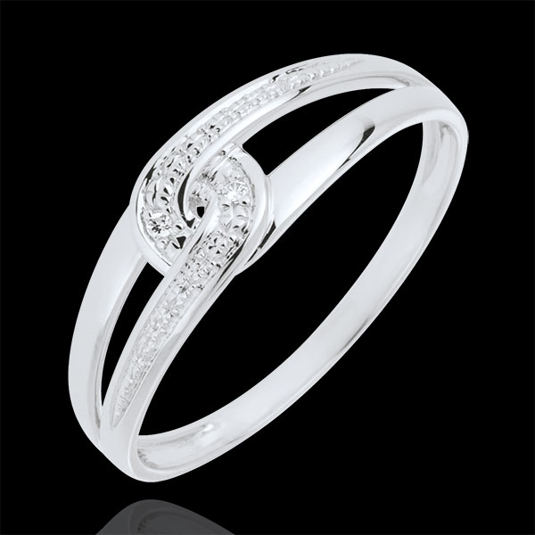 White gold and diamond Evita Ring
