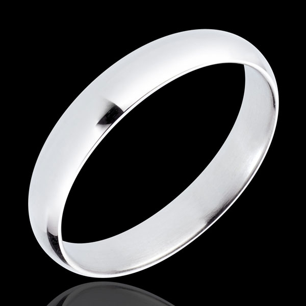 White Gold Pure Wedding Ring