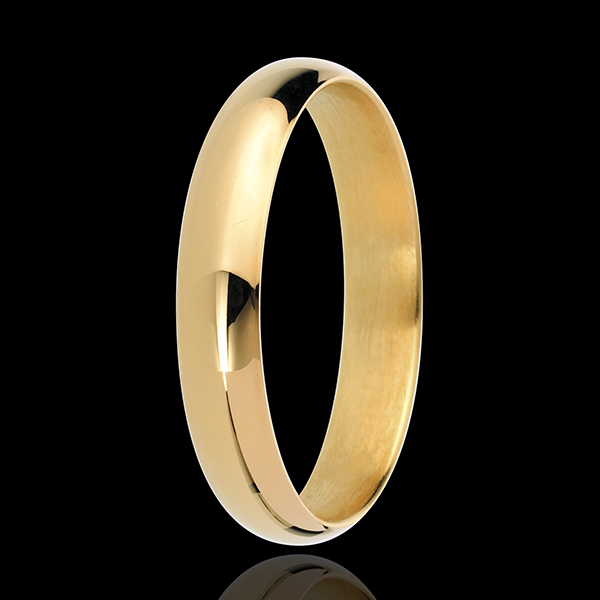 Yellow Gold Waltz Wedding Ring