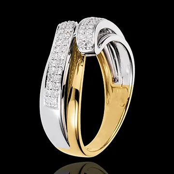 Ring Serenity Gelbgold - 56 Diamanten - 0.28 Karat