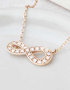 Infini Nº6 - Necklace Pink gold 18 carats