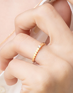 Fleur de Sel Nº1 - Engagement rings Yellow gold 18 carats