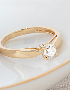 Origine Nº37 - Engagement rings Yellow gold 18 carats