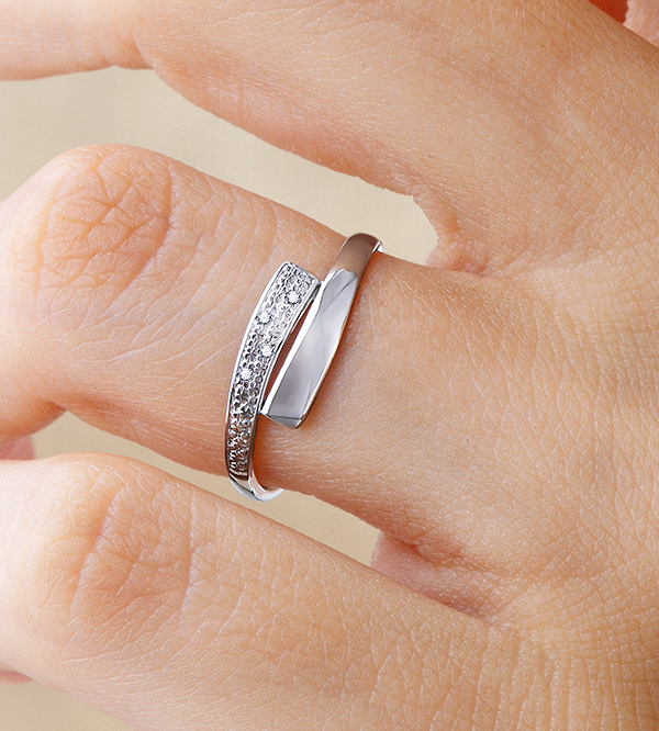 Féérie Nº20 - Bague Or blanc 18 carats