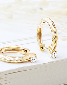 Fraicheur Nº82 - Hoops Yellow gold 9 carats