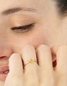 Révélation Nº7 - Bague Or jaune 18 carats