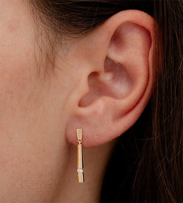 Origine Nº33 - Earrings Yellow gold 18 carats