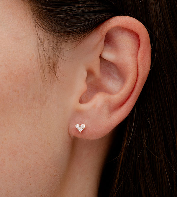 Précieux Secret Nº16 - Puces Or rose 9 carats