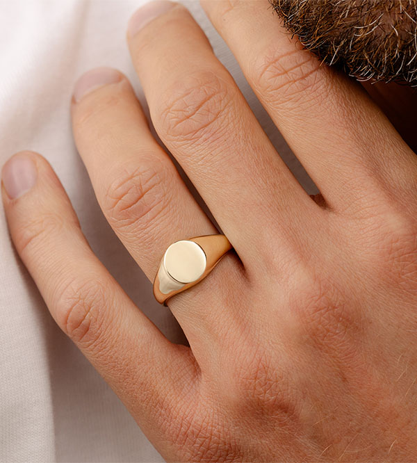 Clair Obscure Nº12 - Ring Yellow gold 9 carats