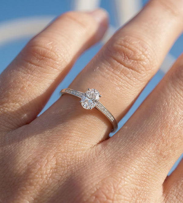 Origine nº - Bague de fiançailles