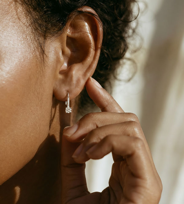 Fraicheur No. 10 - Earrings White gold 9ct (375)