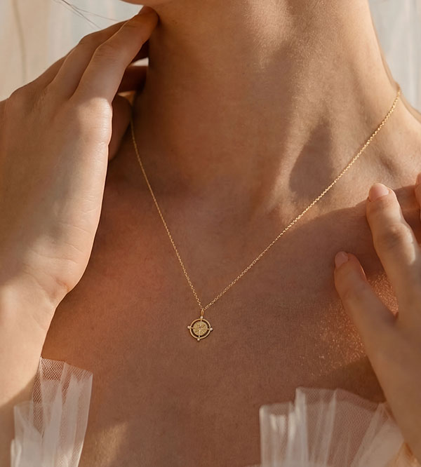 Fraicheur nº 53 - Collier Or jaune 9 carats