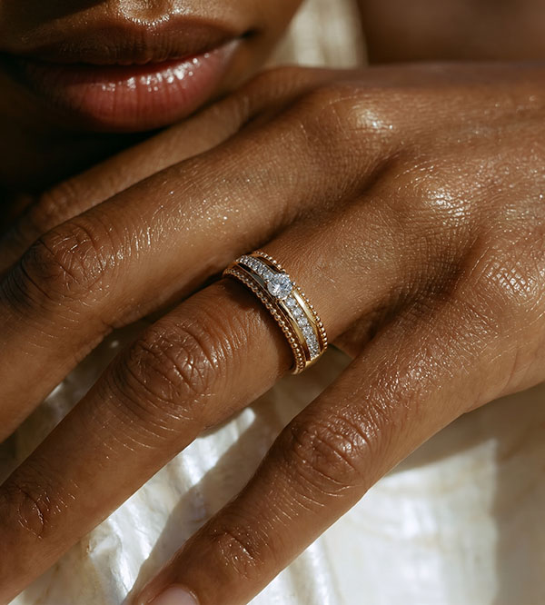 Fleur de Sel nº 7 - Bague de fiançailles