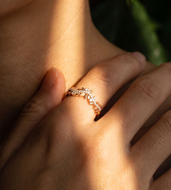 Jardin Enchanté No. 11 - Ring Pink gold 9ct (375)
