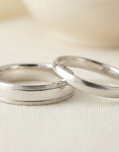 Duo d'alliances Horizon & Atelier- or blanc