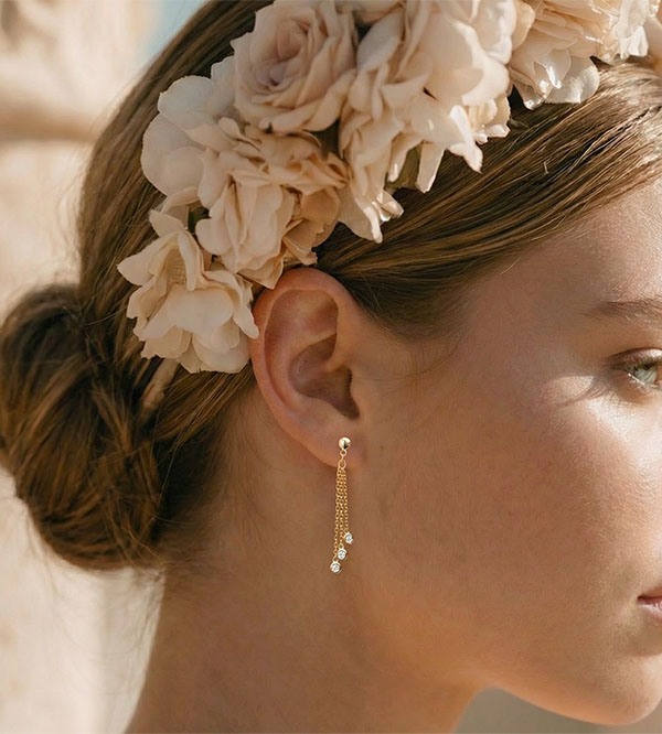 Abondance No. 23 - Earrings Yellow gold 18 carats