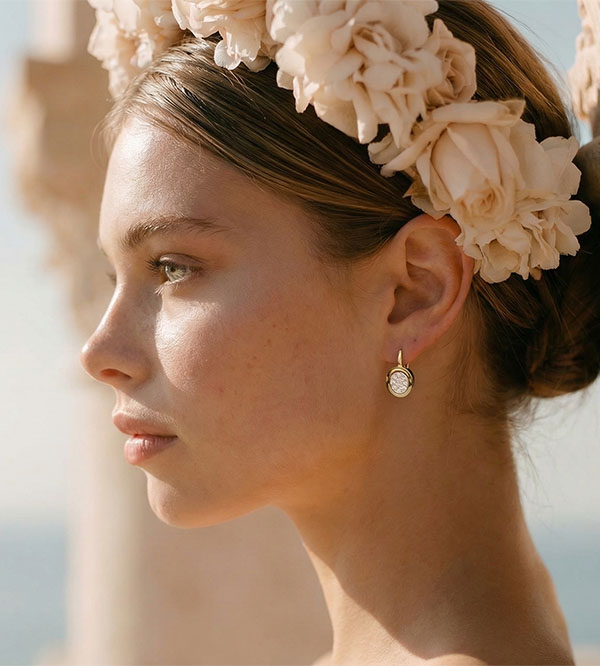 Abbondanza n. 17 - Orecchini Oro giallo 18 carati