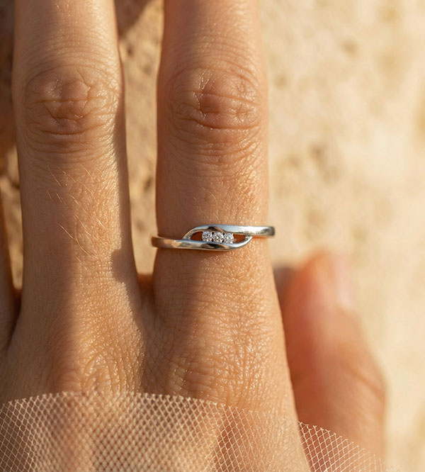 Nido Prezioso n. 39 - Anello di fidanzamento 