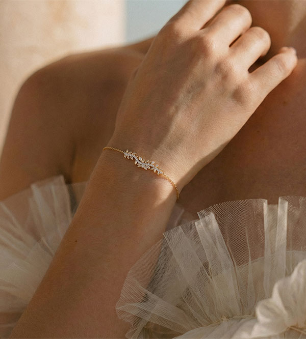 Giardino Incantato n. 1 - Bracciale Oro giallo 9 carati