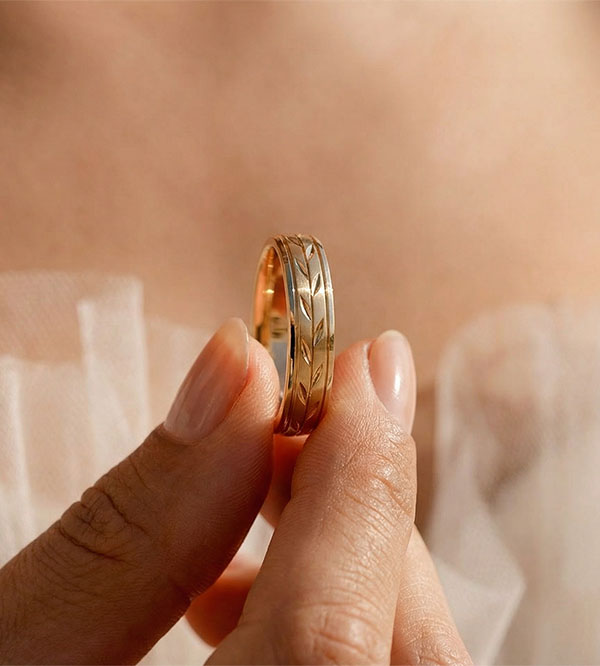 Giardino Incantato n. 6 - Anello Oro giallo 9 carati