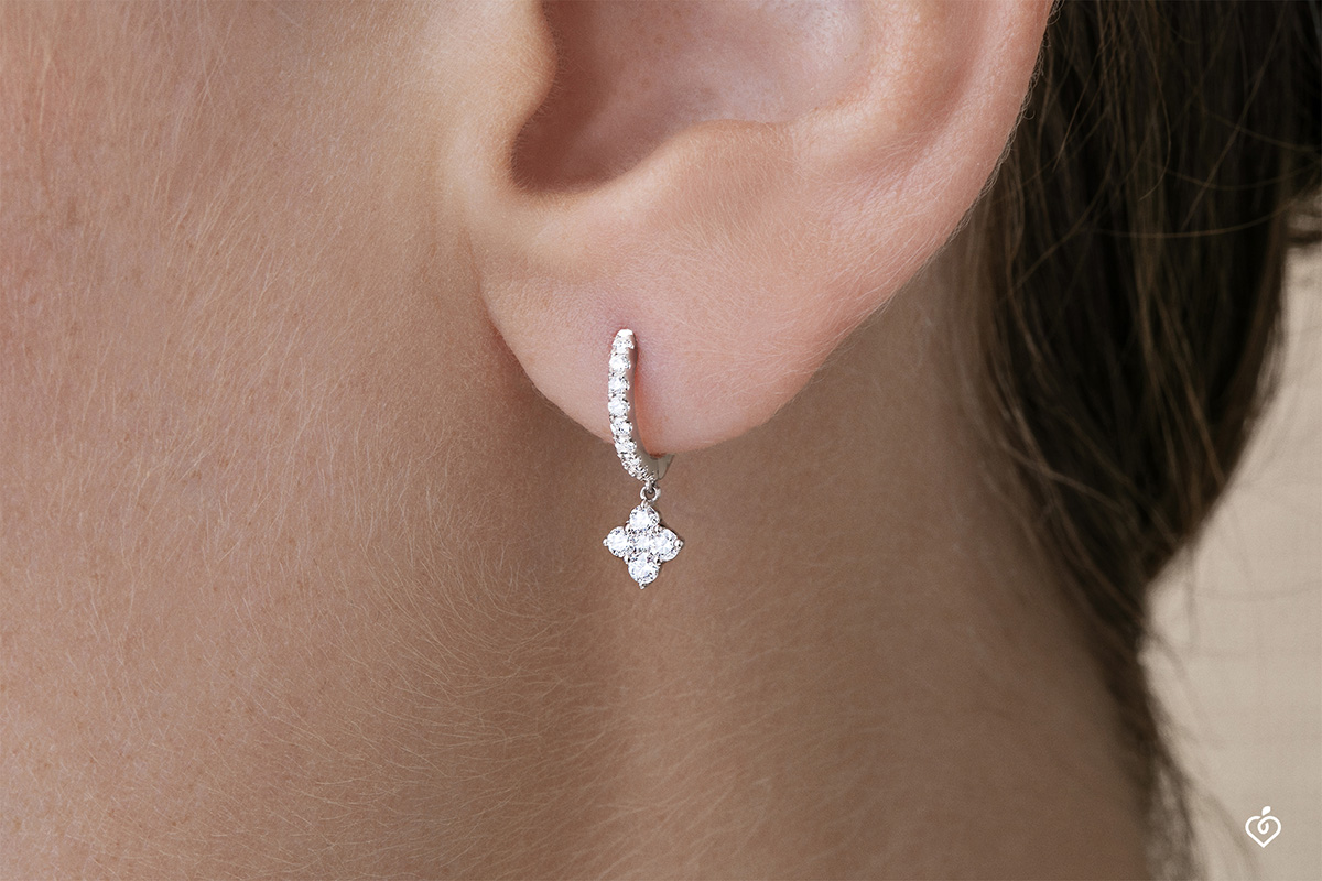 Boucles d'oreilles or et diamant : boucles d'oreille au juste prix !