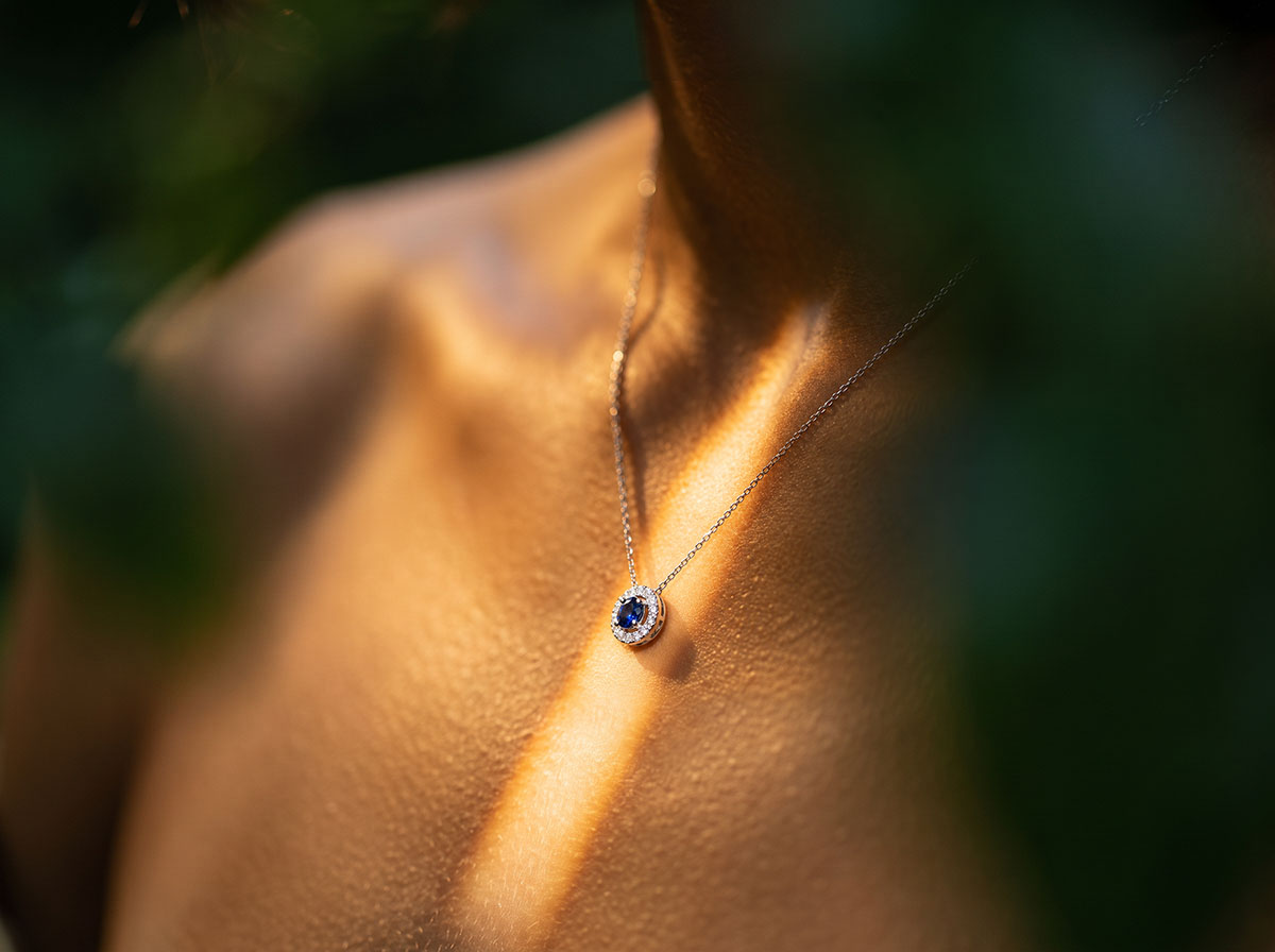 Eternel Edelweiss Nr. 2 - Collier Weißgold 750 (18K)