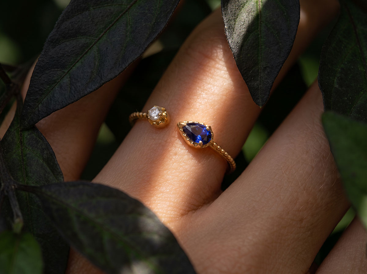 Oiseau de Paradis No. 36 - Ring Yellow gold 9ct (375)