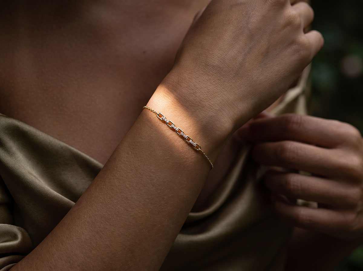 Regard d'Orient nº 5 - Bracelet Or jaune 375 ‰ (9 carats)