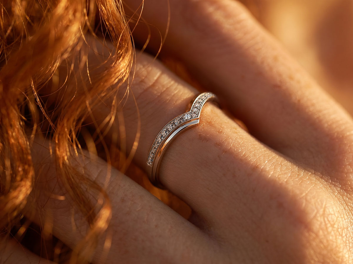 Abondance No. 22 - Ring White gold 9ct (375)