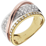 Ring Royal Saturn - Zweierlei Gold